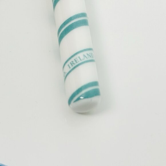 Tiffany Red White Candy Cane Christmas Holiday Ornament with Blue Gift Box Pouch - Picture 7 of 8